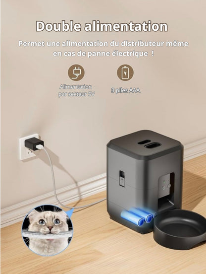 Distributeur de croquettes connecté - Animelia Animelia