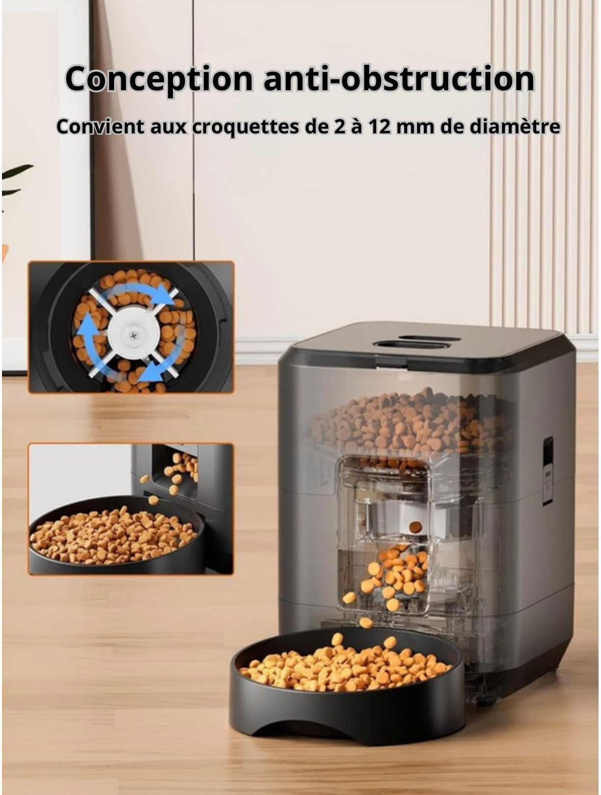 Distributeur de croquettes connecté - Animelia Animelia